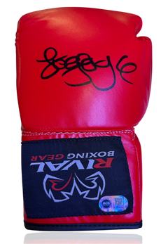 JOE JOYCE SIGNED RED RIVAL AUTOGRAPH BOXING GLOVE (ACG CERT AG17549)-1