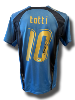 FRANCESCO TOTTI SIGNED 2006 ITALY WORLD CUP HOME SHIRT (ACG CERT AG16596)-1