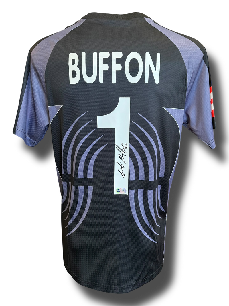 GIANLUIGI BUFFON SIGNED 2001/02 JUVENTUS GOALKEEPER SHIRT (ACG CERT AG16718)-1