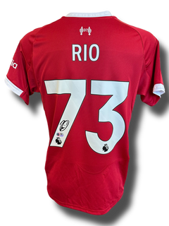 RIO NGUMOHA SIGNED 2025/26 LIVERPOOL FC HOME SHIRT (ACG CERT AG16853)-1