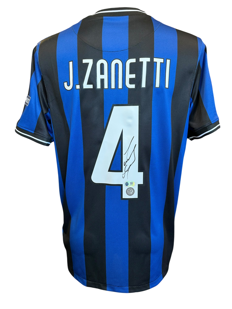 JAVIER ZANETTI SIGNED INTER MILAN 2010 UCL FINAL SHIRT (ACG CERT AG17275)-1