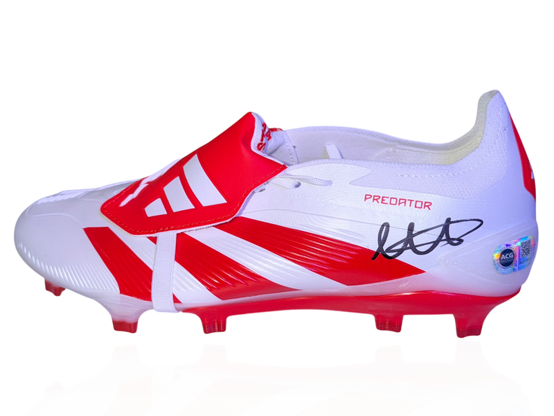 TRENT ALEXANDER-ARNOLD SIGNED ADIDAS PREDATOR FOOTBALL BOOT (ACG CERT AG17513)-1
