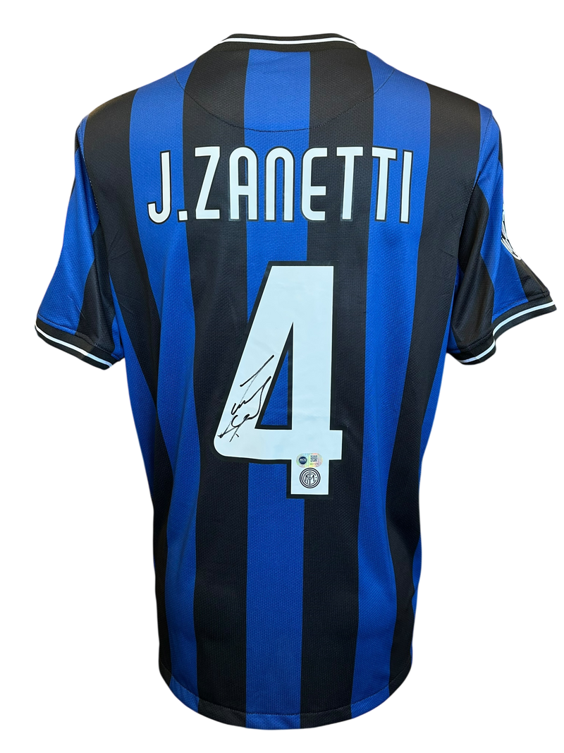 JAVIER ZANETTI SIGNED INTER MILAN 2010 UCL FINAL SHIRT (ACG CERT AG17276)-1