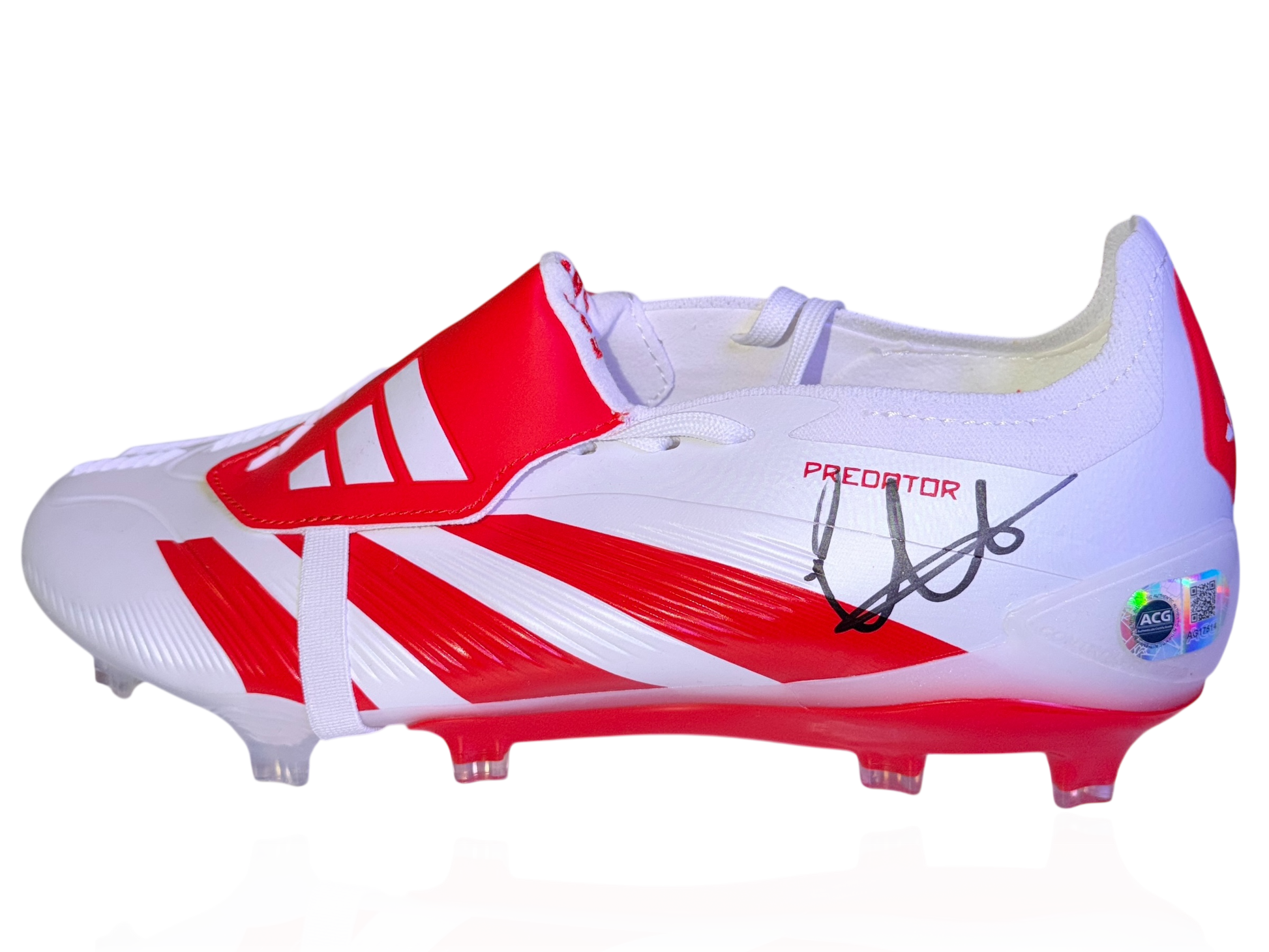 TRENT ALEXANDER-ARNOLD SIGNED ADIDAS PREDATOR FOOTBALL BOOT (ACG CERT AG17514)-1
