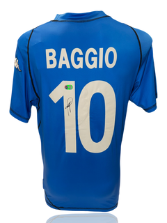 ROBERTO BAGGIO SIGNED 2003/04 RETRO BRESCIA HOME SHIRT (ACG CERT AG17588)-1