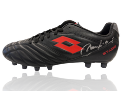 FRANCO BARESI SIGNED AC MILAN LOTTO FOOTBALL BOOT (ACG CERT AG17720)-1