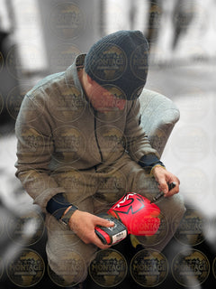 OLEKSANDR USYK SIGNED RIVAL RED BOXING GLOVE UNDISPUTED CHAMP (ACG CERT AG16999)-3