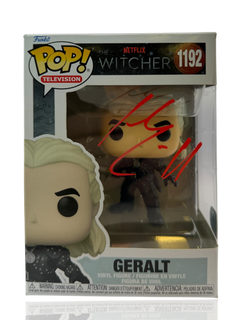 HENRY CAVILL SIGNED GERALT THE WITCHER #1192 FUNKOPOP (ACG CERT AG17661)-1