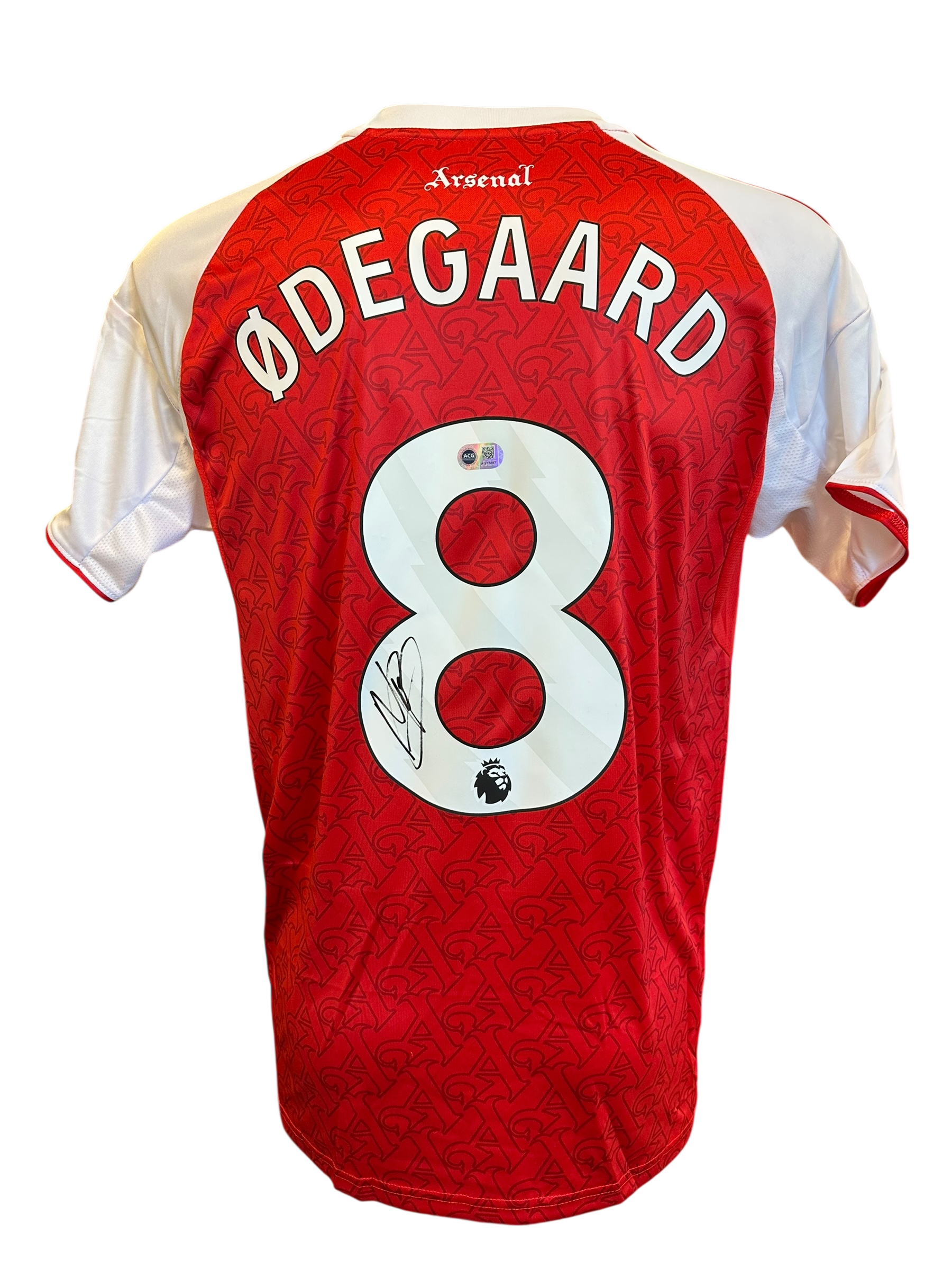 MARTIN ODEGAARD SIGNED ARSENAL FC 2025/26 HOME SHIRT (ACG CERT AG17297)-1