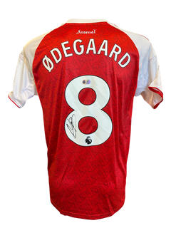 MARTIN ODEGAARD SIGNED ARSENAL FC 2025/26 HOME SHIRT (ACG CERT AG17297)-1