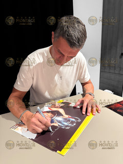 PAOLO MALDINI SIGNED AC MILAN ITALY LEGEND 14x11 PHOTO (ACG CERT AG17410)-2