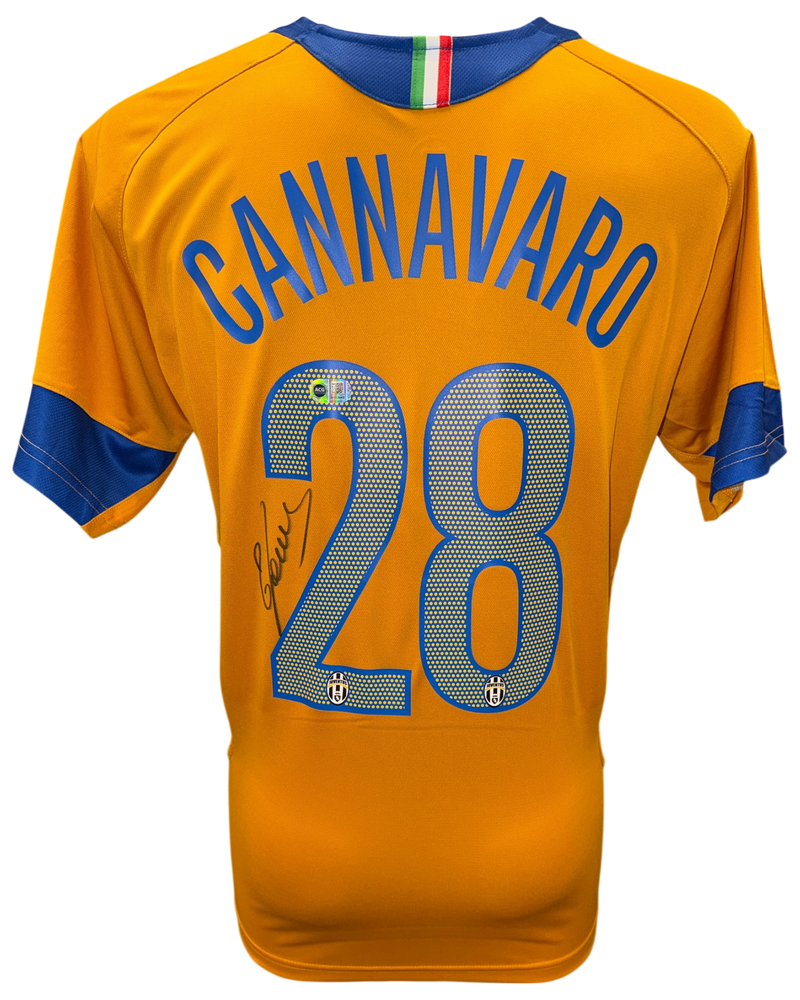 FABIO CANNAVARO SIGNED JUVENTUS 2005/06 AWAY SHIRT (ACG CERT AG17445)-1