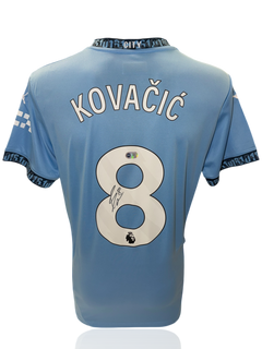MATEO KOVACIC SIGNED 2024/25 MANCHESTER CITY HOME SHIRT (ACG CERT AG17498)-1
