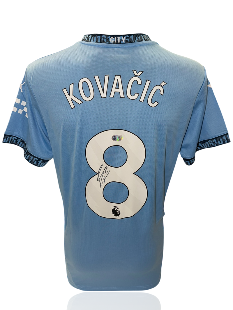 MATEO KOVACIC SIGNED 2024/25 MANCHESTER CITY HOME SHIRT (ACG CERT AG17498)-1