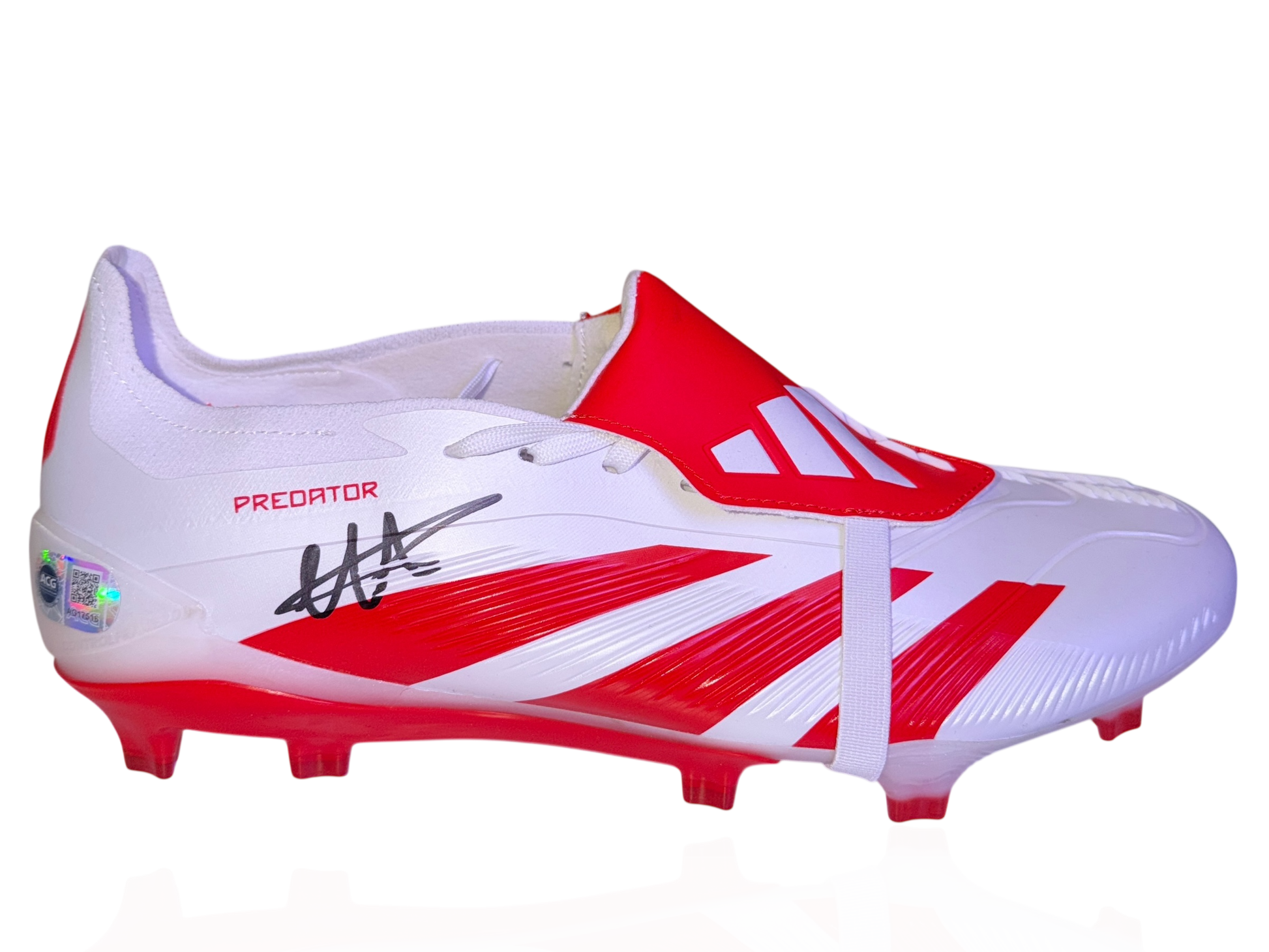 TRENT ALEXANDER-ARNOLD SIGNED ADIDAS PREDATOR FOOTBALL BOOT (ACG CERT AG17516)-1