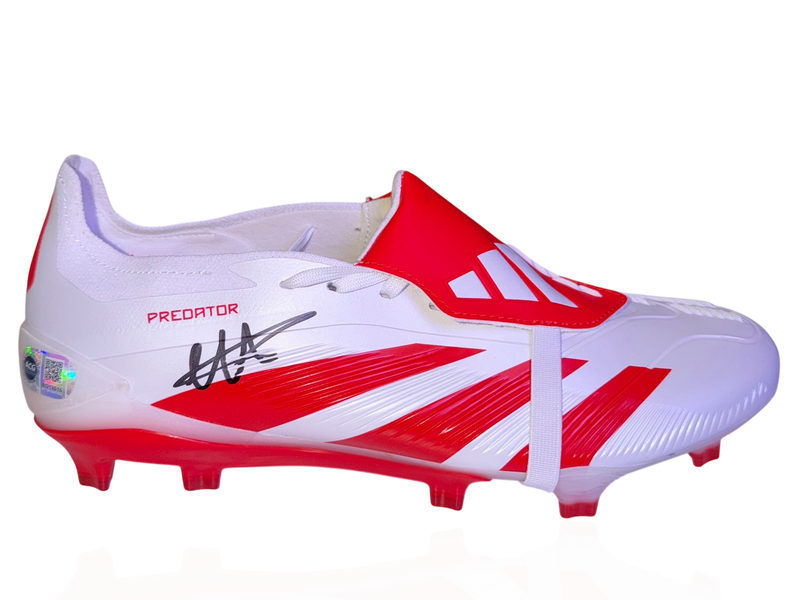 TRENT ALEXANDER-ARNOLD SIGNED ADIDAS PREDATOR FOOTBALL BOOT (ACG CERT AG17516)-1