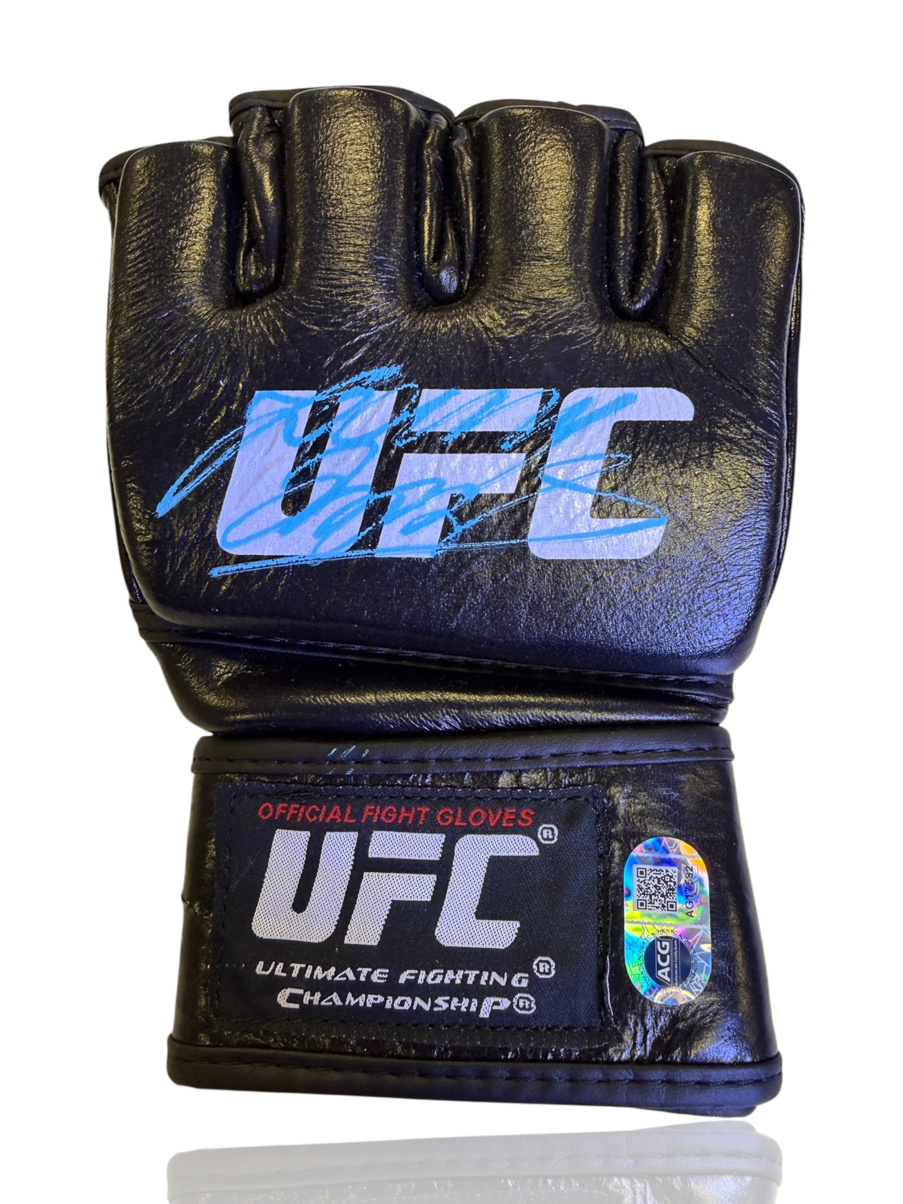 JOANNA JEDRZEJCZYK SIGNED UFC AUTOGRAPH FIGHT GLOVE (ACG CERT AG17562)-1