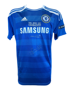 FRANK LAMPARD & JOHN TERRY SIGNED CHELSEA 2012 UCL HOME SHIRT (ACG CERT AG17227)-1