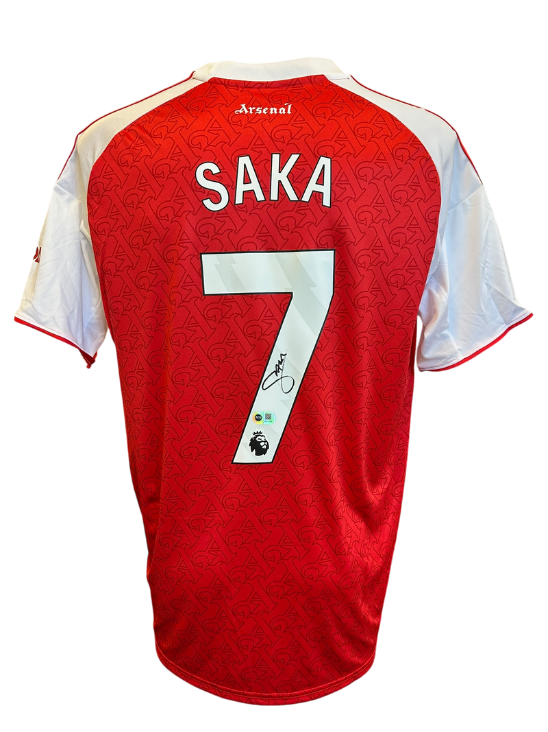 BUKAYO SAKA SIGNED ARSENAL FC 2025/26 HOME SHIRT (ACG CERT AG17296)-1