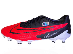 FERNANDO TORRES SIGNED NIKE MERCURIAL RED FOOTBALL BOOT LEGEND (ACG CERT AG17517)-1