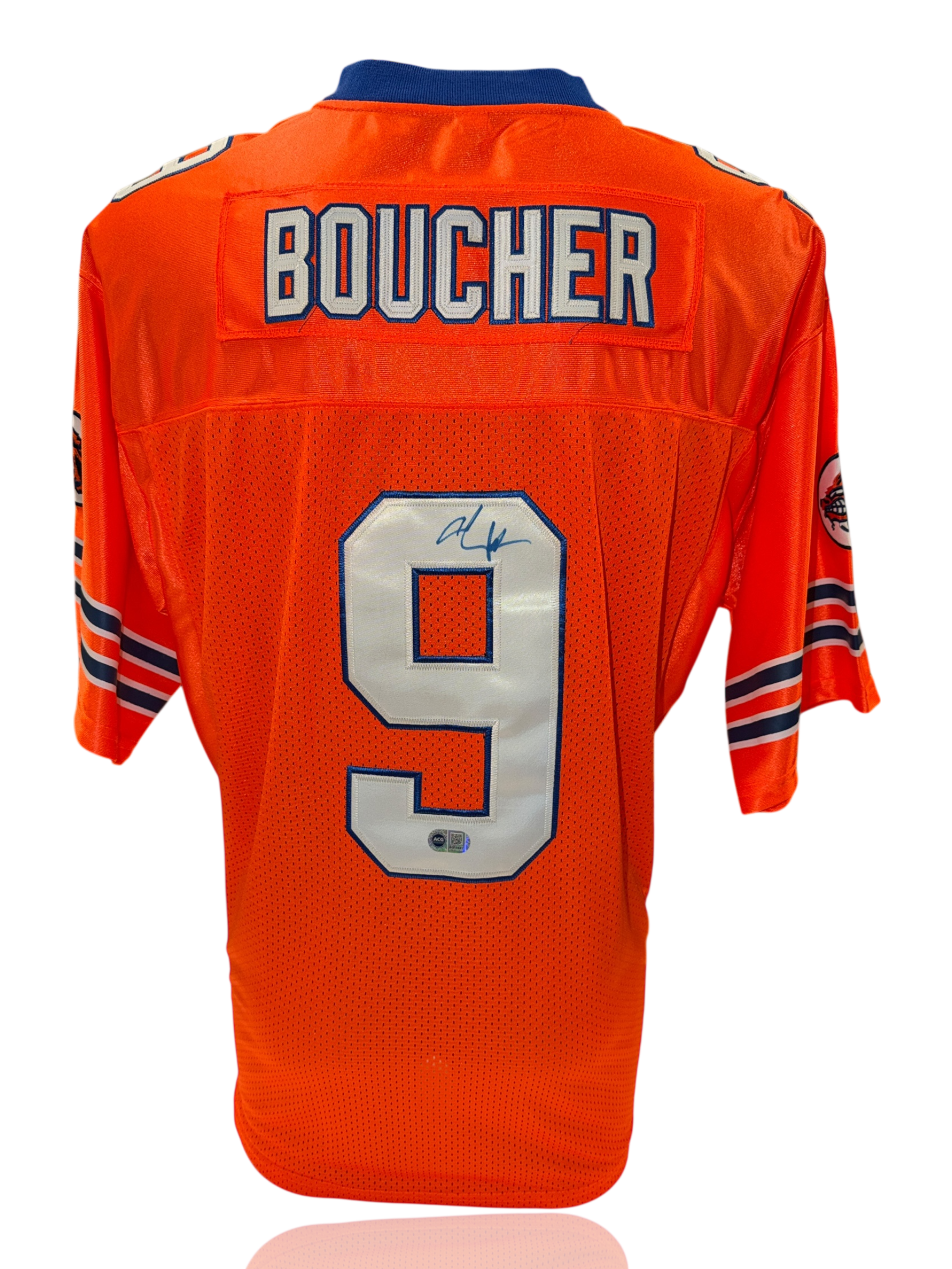 ADAM SANDLER SIGNED BOBBY BOUCHER THE WATERBOY JERSEY (ACG CERT AG17591)-1