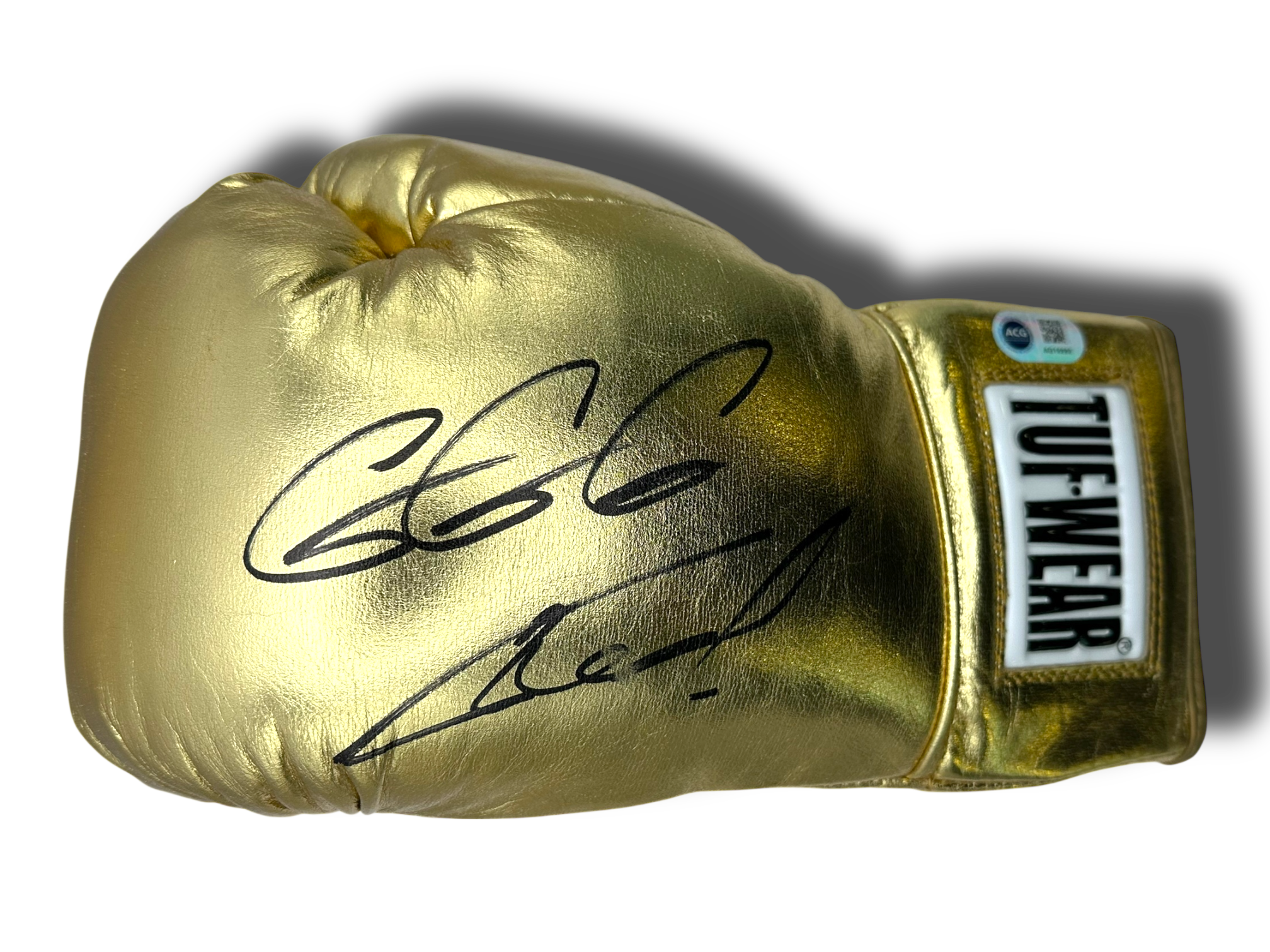 GENNADY GOLOVKIN GGG SIGNED GOLD TUF-WEAR BOXING GLOVE (ACG CERT AG16990)