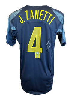 JAVIER ZANETTI SIGNED INTER MILAN 2004/05 AWAY SHIRT (ACG CERT AG17280)-1