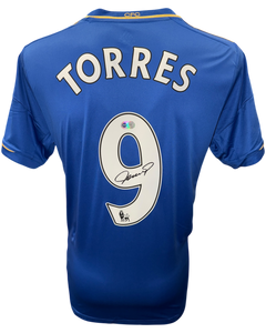 FERNANDO TORRES SIGNED CHELSEA 2012/13 HOME SHIRT (ACG CERT AG17432)-1