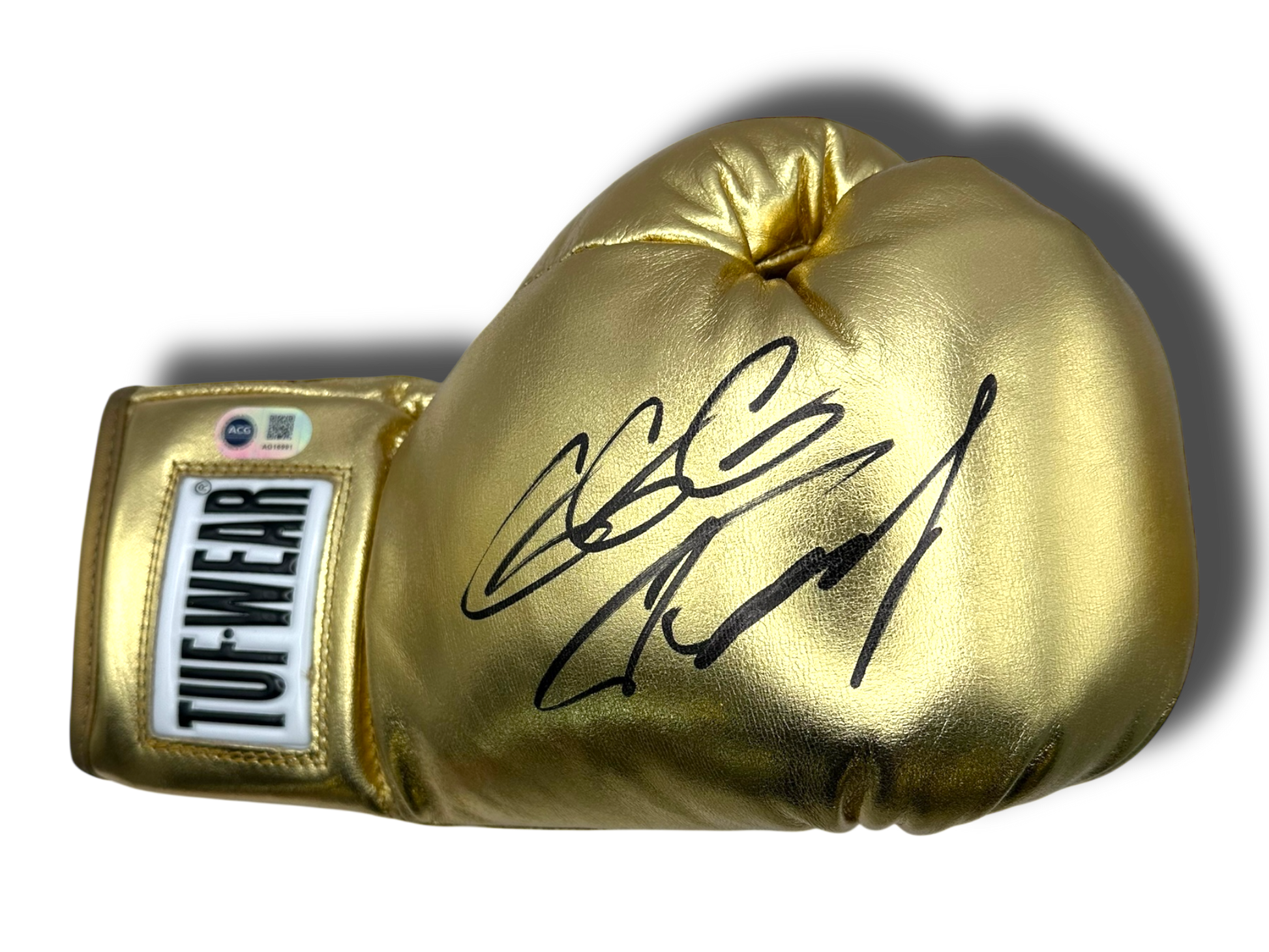 GENNADY GOLOVKIN GGG SIGNED GOLD TUF-WEAR BOXING GLOVE (ACG CERT AG16991)-1