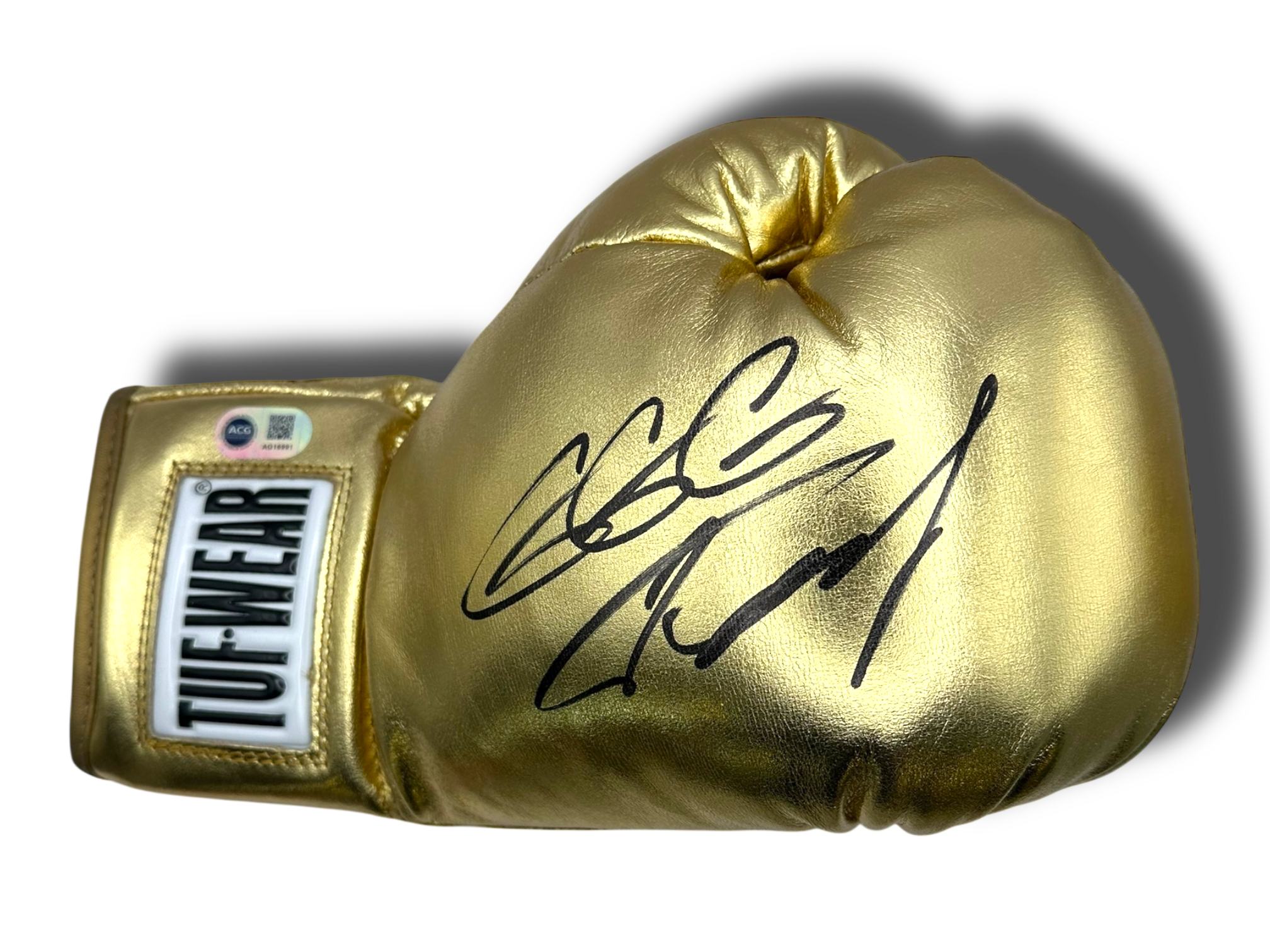 GENNADY GOLOVKIN GGG SIGNED GOLD TUF-WEAR BOXING GLOVE (ACG CERT AG16991)