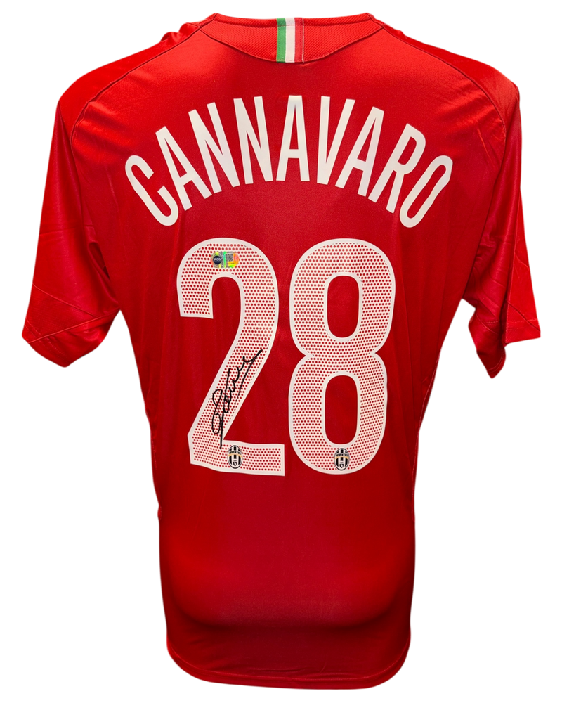 FABIO CANNAVARO SIGNED JUVENTUS 2005/06 THIRD SHIRT (ACG CERT AG17448)-1