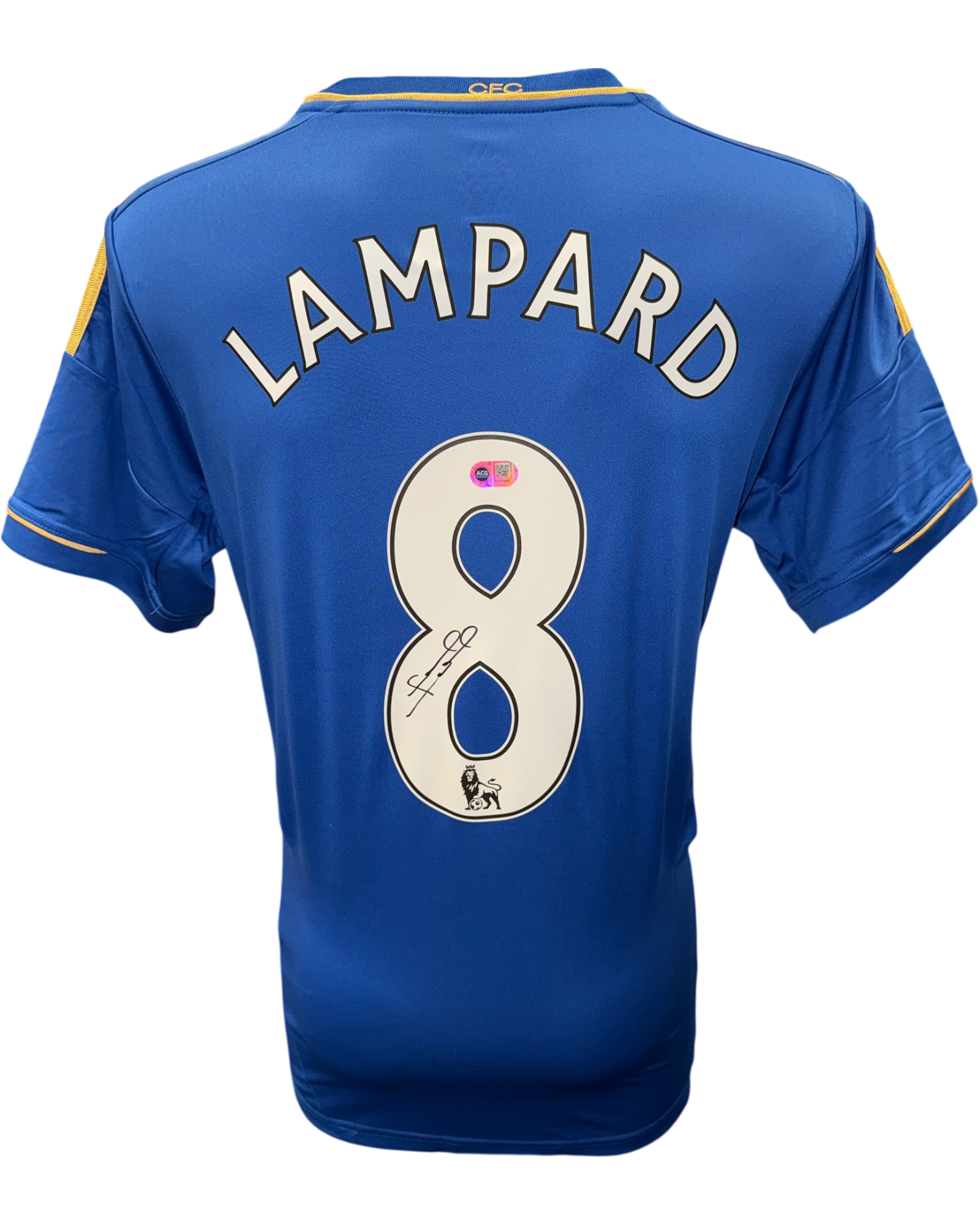 FRANK LAMPARD SIGNED CHELSEA 2012/13 HOME SHIRT (ACG CERT AG17431)