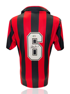 FRANCO BARESI SIGNED AC MILAN 1988/89 HOME SHIRT (ACG CERT AG17699)-1