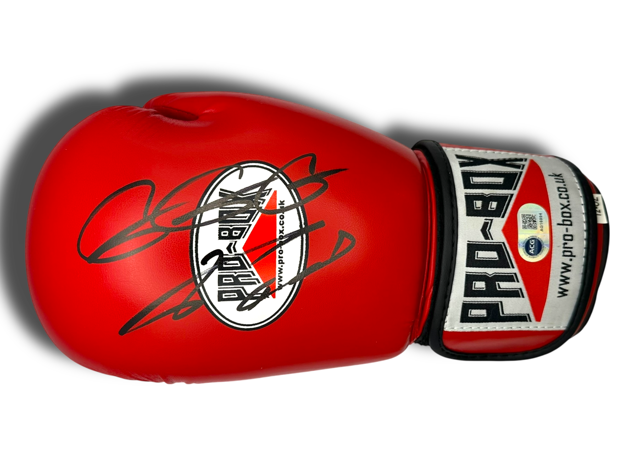 GENNADY GOLOVKIN GGG SIGNED RED PRO-BOX BOXING GLOVE (ACG CERT AG16994)