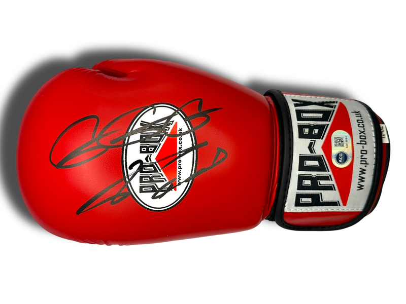 GENNADY GOLOVKIN GGG SIGNED RED PRO-BOX BOXING GLOVE (ACG CERT AG16994)-1