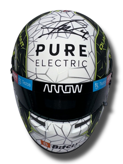 LANDO NORRIS SIGNED MCLAREN 1/2 SIZE BELL F1 HELMET (ACG CERT AG16887)-1