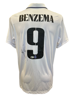 KARIM BENZEMA SIGNED 2022/23 REAL MADRID SHIRT (ACG CERT AG17253)-1