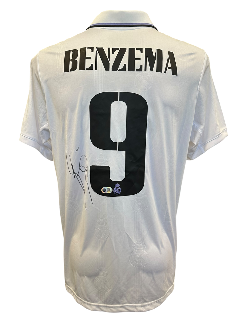KARIM BENZEMA SIGNED 2022/23 REAL MADRID SHIRT (ACG CERT AG17253)-1