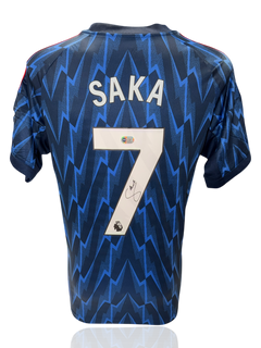 BUKAYO SAKA SIGNED ARSENAL FC 2025/26 AWAY SHIRT (ACG CERT AG17494)-1