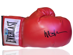 MICHAEL BUFFER SIGNED RED EVERLAST AUTOGRAPH BOXING GLOVE (ACG CERT AG17540)-1