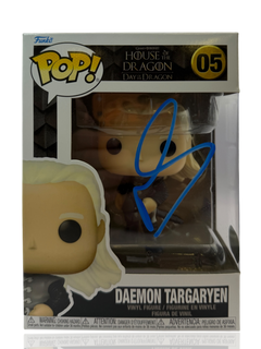 MATT SMITH SIGNED HOUSE OF DRAGONS DAEMON TARGARYEN FUNKO POP! #05 (ACG CERT AG17666)-1