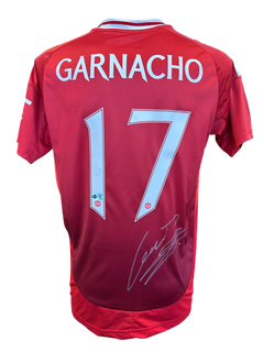 ALEJANDRO GARNACHO SIGNED 2024/25 MANCHESTER UNITED HOME SHIRT (ACG CERT AG17223)-1