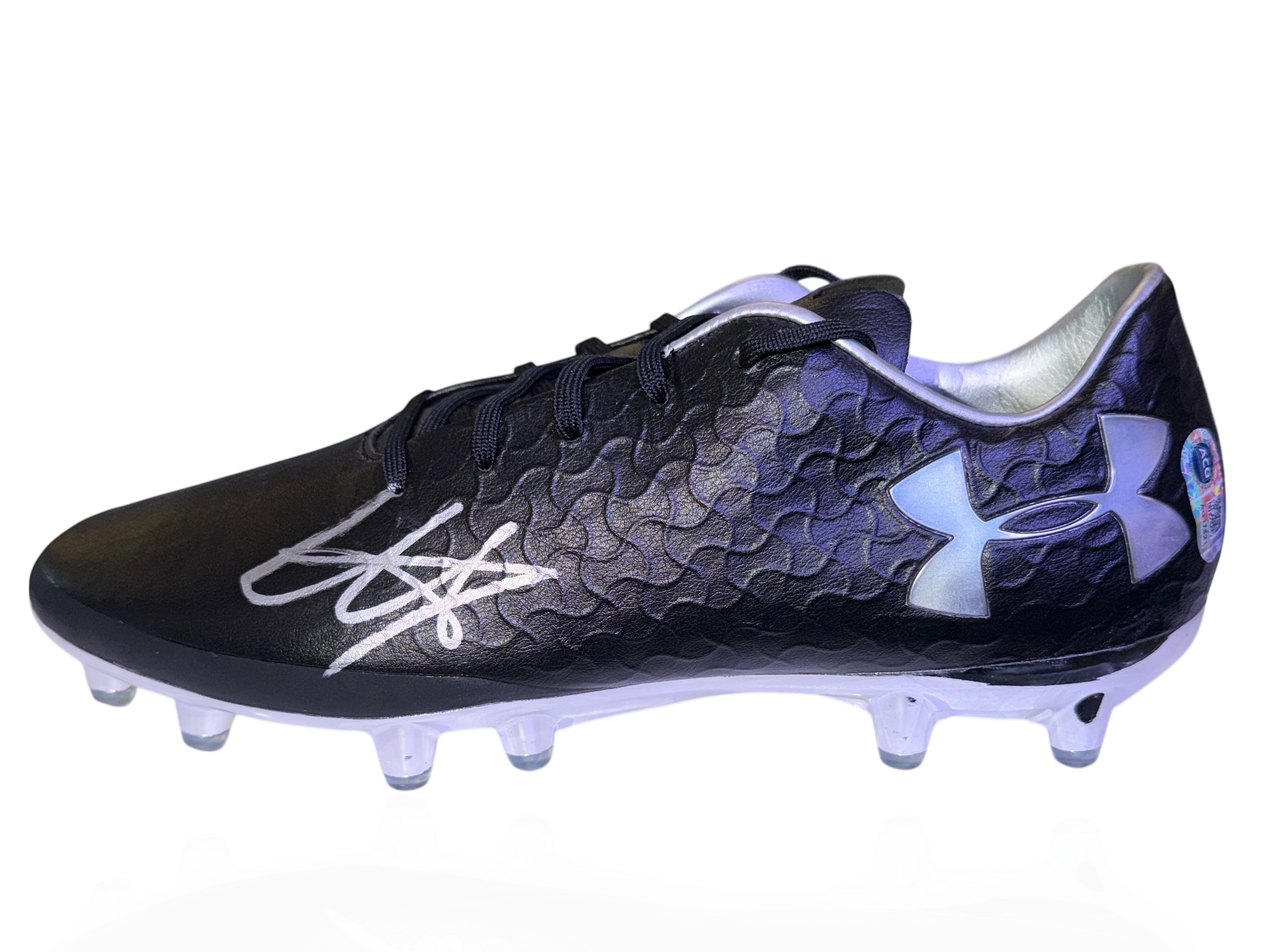 TRENT ALEXANDER-ARNOLD SIGNED UNDER ARMOUR FOOTBALL BOOT (ACG CERT AG17521)-1