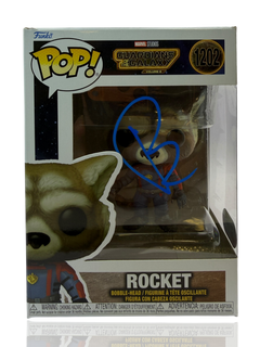 BRADLEY COOPER SIGNED ROCKET FUNKO POP! #1202 (ACG CERT AG17667)-1