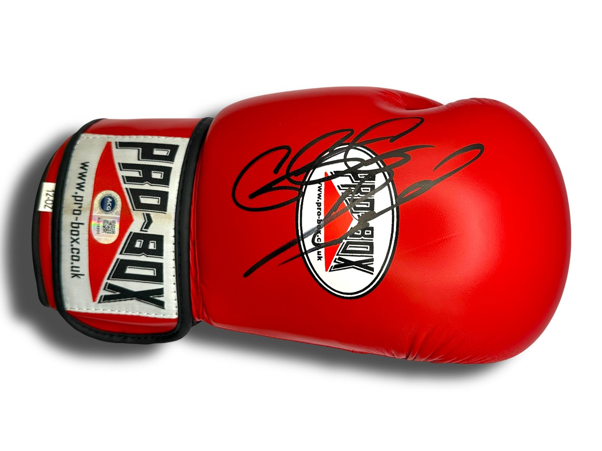 GENNADY GOLOVKIN GGG SIGNED RED PRO-BOX BOXING GLOVE (ACG CERT AG16995)-1