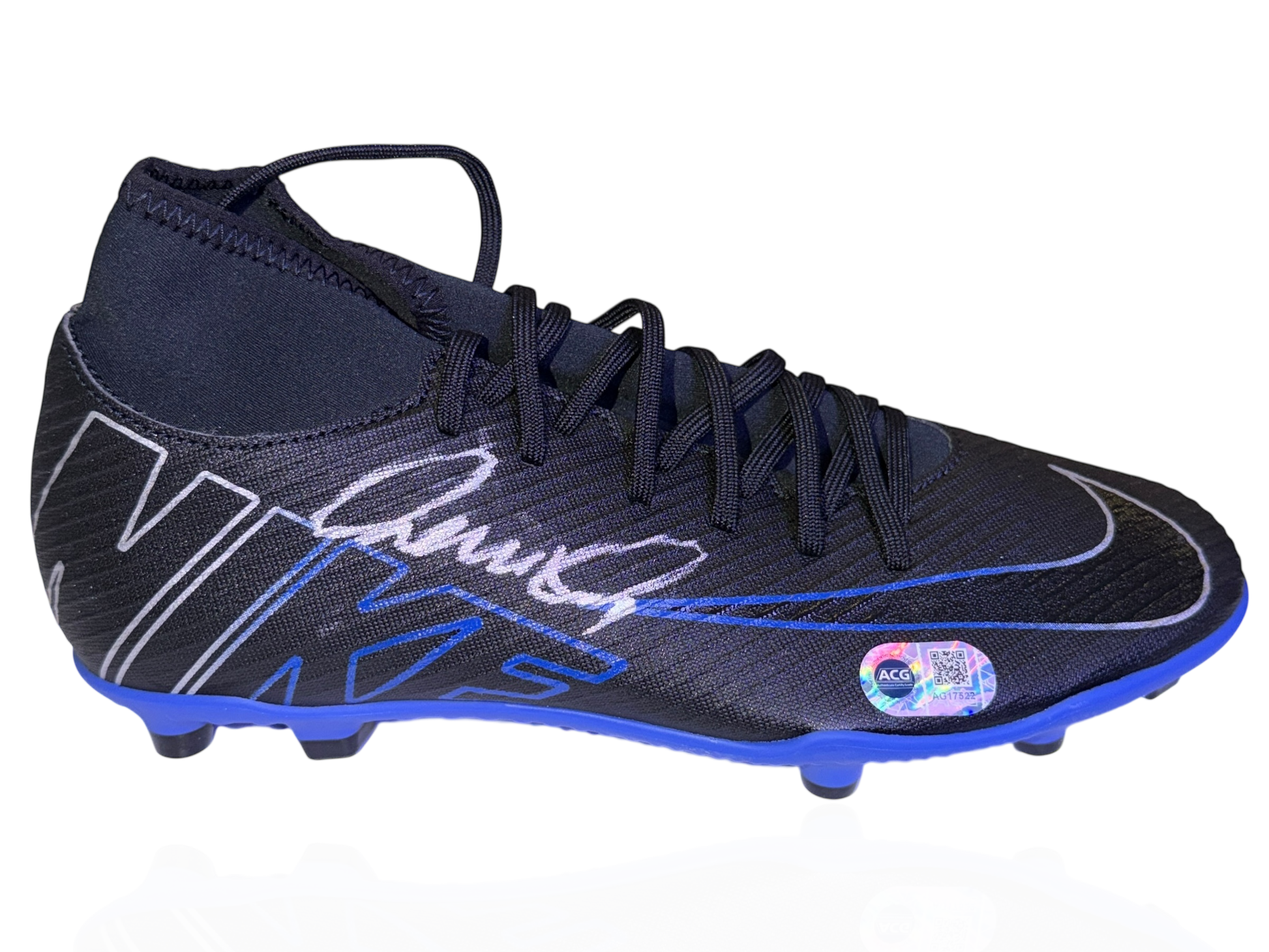 FERNANDO TORRES SIGNED NIKE MERCURIAL FOOTBALL BOOT (ACG CERT AG17522)-1