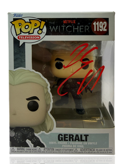 HENRY CAVILL SIGNED GERALT THE WITCHER #1192 FUNKOPOP (ACG CERT AG17668)-1