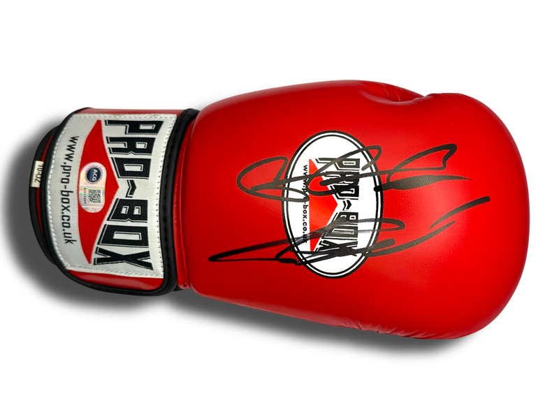 GENNADY GOLOVKIN GGG SIGNED RED PRO-BOX BOXING GLOVE (ACG CERT AG17004)-1