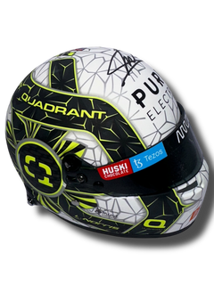 LANDO NORRIS SIGNED MCLAREN 1/2 SIZE BELL F1 HELMET (ACG CERT AG16887)-7