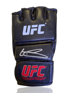LEON 'ROCKY' EDWARDS SIGNED UFC AUTOGRAPH FIGHT GLOVE (ACG CERT AG17555)-1